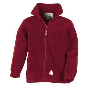 Result Childrens/Kids Polartherm Fleece Jacket / Burgundy